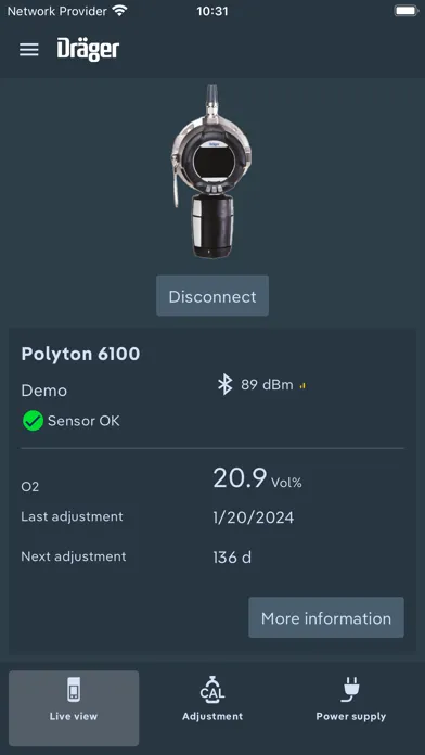 Gas Detection Assist Screenshots