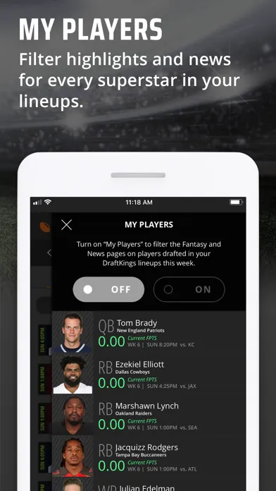 DK Live - Fantasy Sports News應用截圖