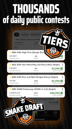 DraftKings Fantasy Sports Screenshots