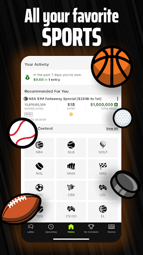 DraftKings Fantasy Sports Screenshots