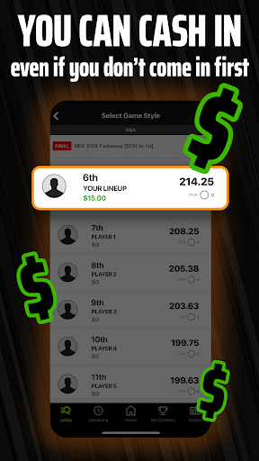 DraftKings Fantasy Sports Screenshots