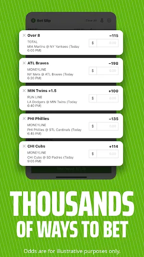 DraftKings Sportsbook & Casino স্ক্রিনশট