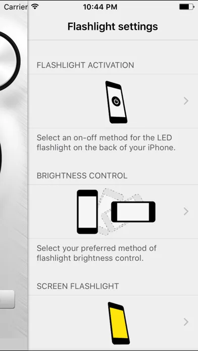 Zrzuty ekranu ViewMore - Torch (the most intelligent flashlight)