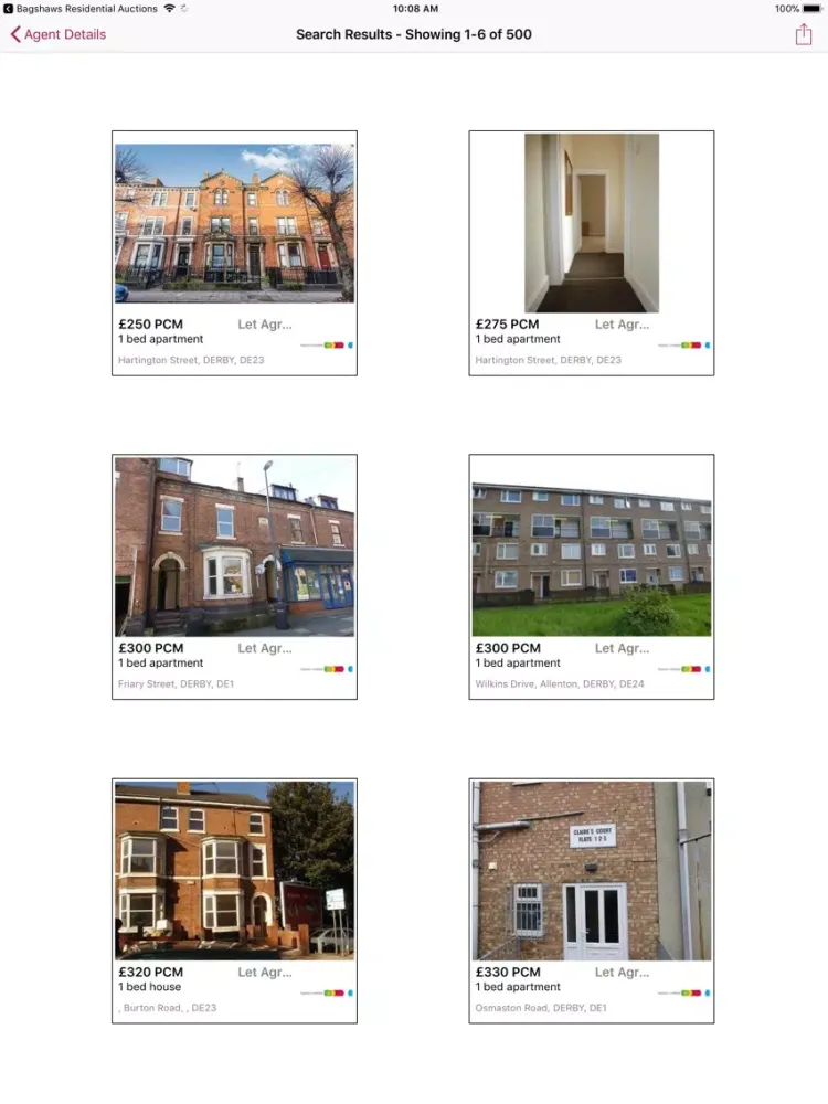 Bagshaws Residential Lettings iPad  سکرین شاٹس