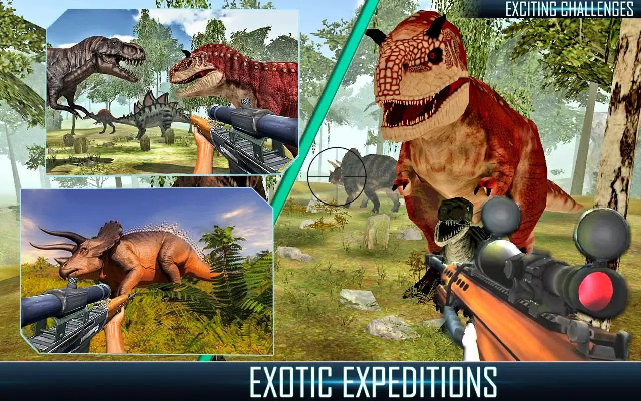 Dino Games - 3D Hunting Games應用截圖