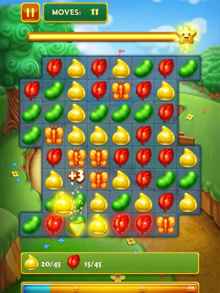 Tangkapan skrin Charm Mania - fun 3 match puzzle game iPad 