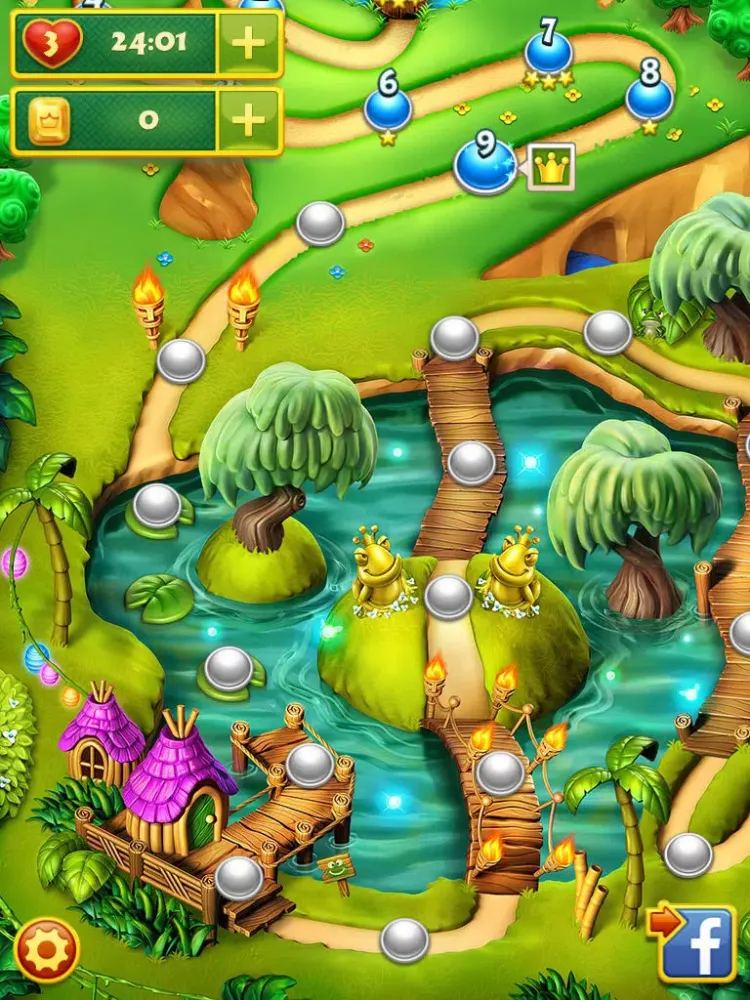 Tangkapan skrin Charm Mania - fun 3 match puzzle game iPad 