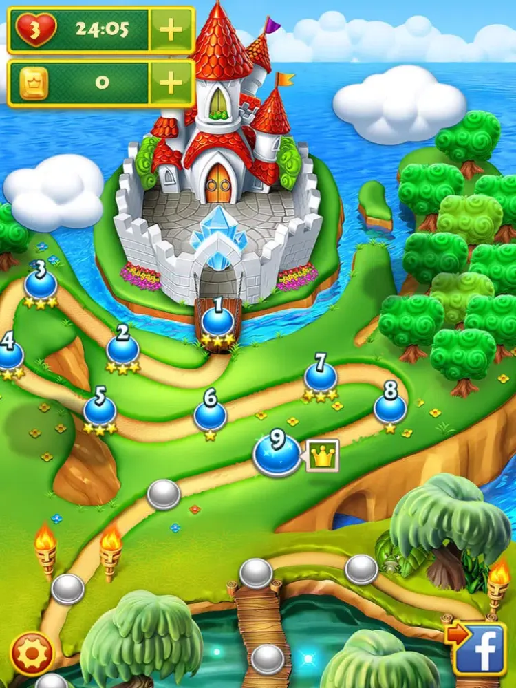 Tangkapan skrin Charm Mania - fun 3 match puzzle game iPad 