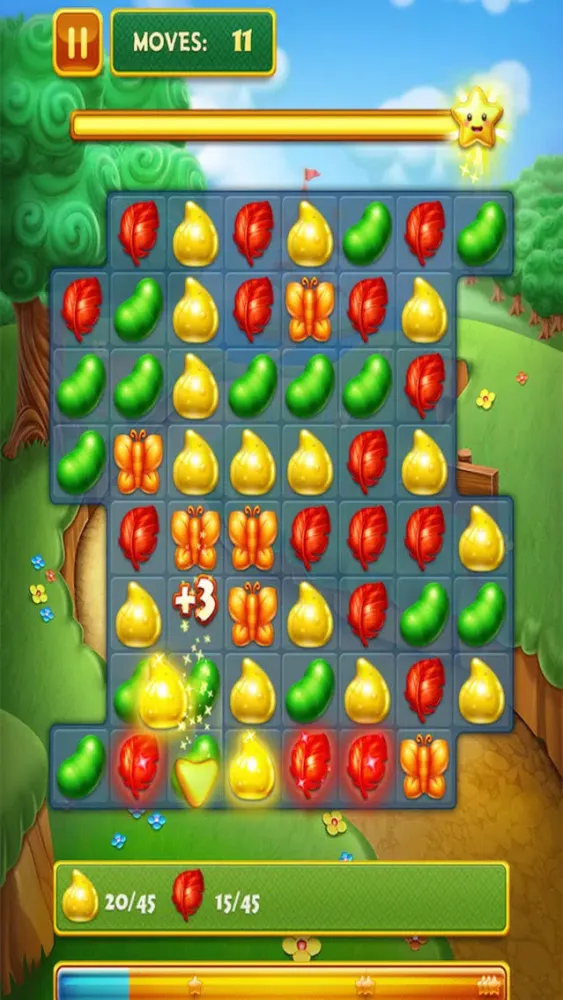 Tangkapan skrin Charm Mania - fun 3 match puzzle game