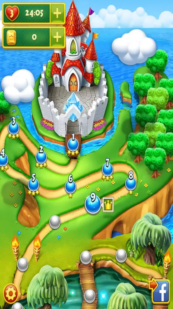 Tangkapan skrin Charm Mania - fun 3 match puzzle game