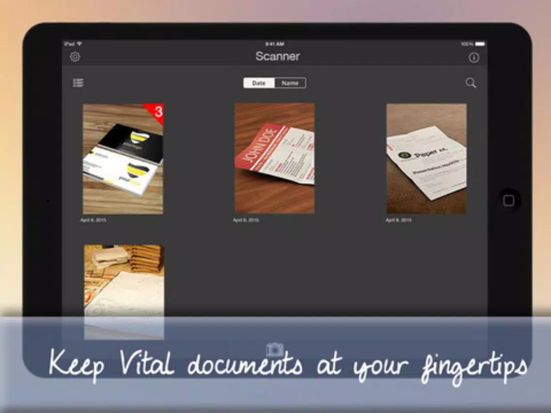 Quick Scanner - Convert to PDF & OCR Documents iPad  Screenshots