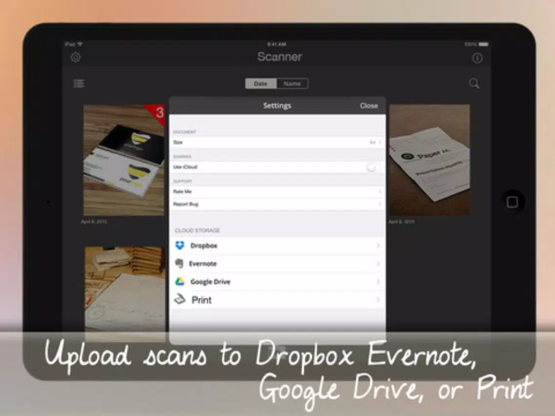 Quick Scanner - Convert to PDF & OCR Documents iPad  Screenshots