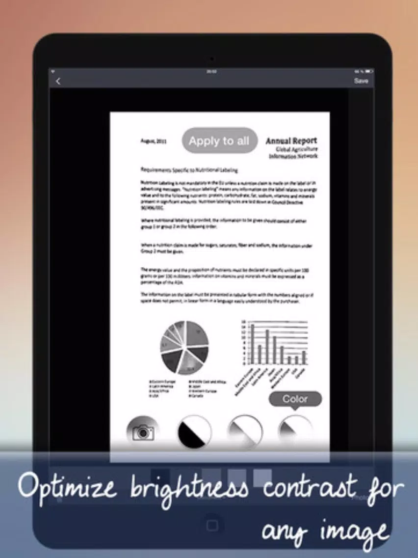 Quick Scanner - Convert to PDF & OCR Documents iPad  Screenshots