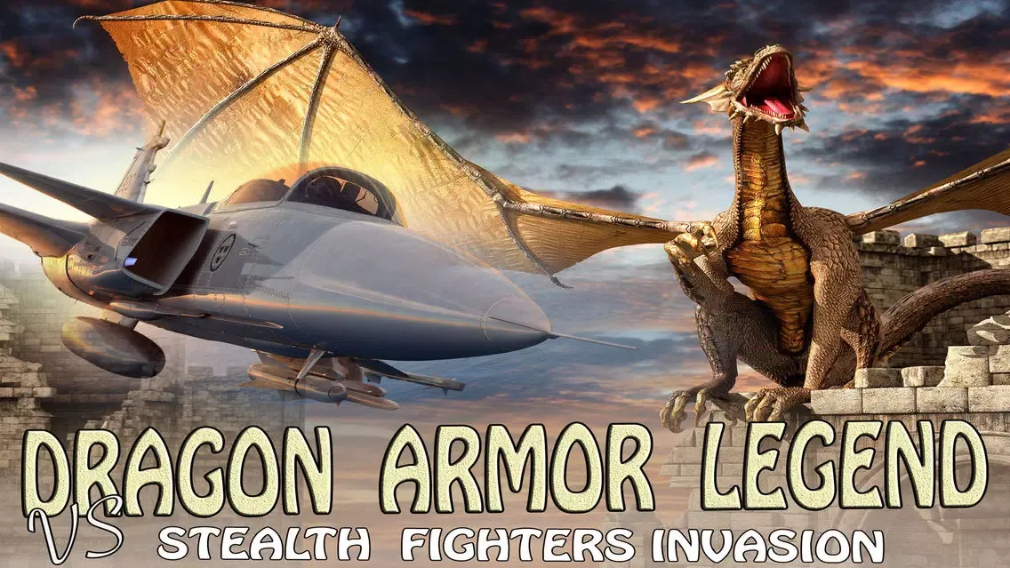 Captures d'écran de Dragon Armor Legend 3D - Invasion Of The Stealth Fighter Jet warriors (pro arcade)