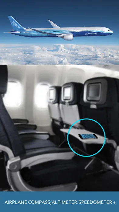Airplane Compass and Altimeter سکرین شاٹس