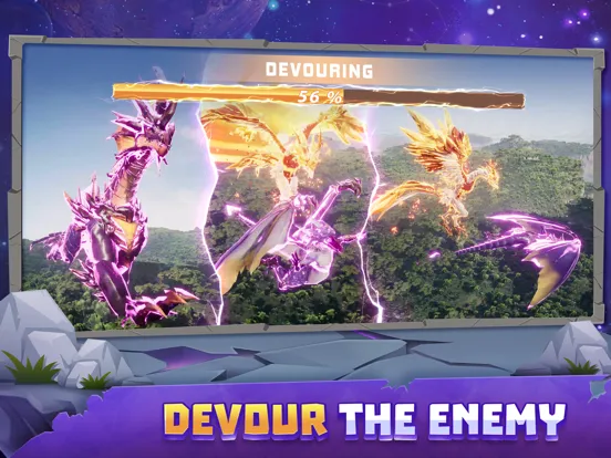 Tangkapan skrin Summon Dragons iPad 