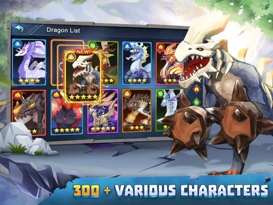 Tangkapan skrin Summon Dragons iPad 