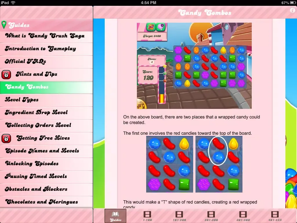 Strategy Guide for Candy Crush Saga iPad  স্ক্রিনশট