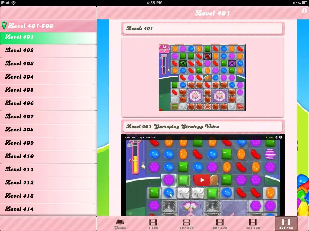 Strategy Guide for Candy Crush Saga iPad  স্ক্রিনশট