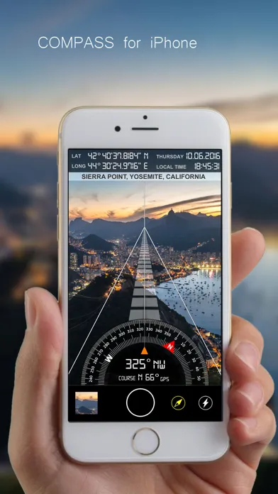 Compass i8 (GPS Camera)应用截图