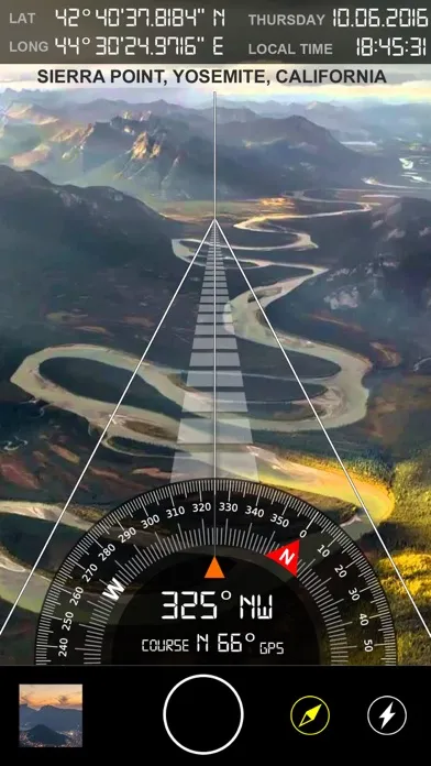 Compass i8 (GPS Camera)应用截图