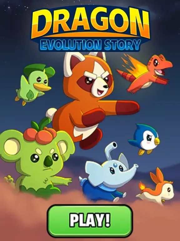 Ảnh chụp màn hình của Dragon Evolution Story iPad 