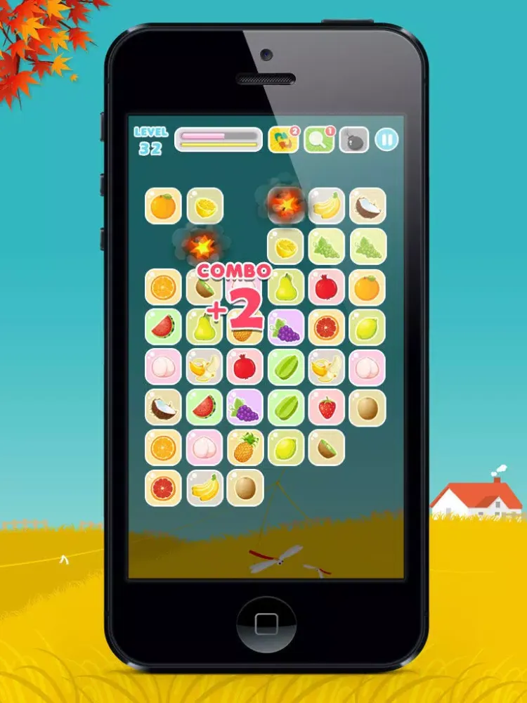 Скриншоты Fruits Link Deluxe iPad 