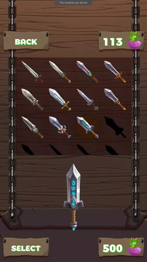 Knife Hunt - Dragon Style スクリーンショット