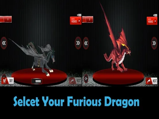 Captures d'écran de Dragon Adventure Flying : Xtreme Mount Race Sim iPad 