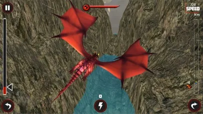 Captures d'écran de Dragon Adventure Flying : Xtreme Mount Race Sim