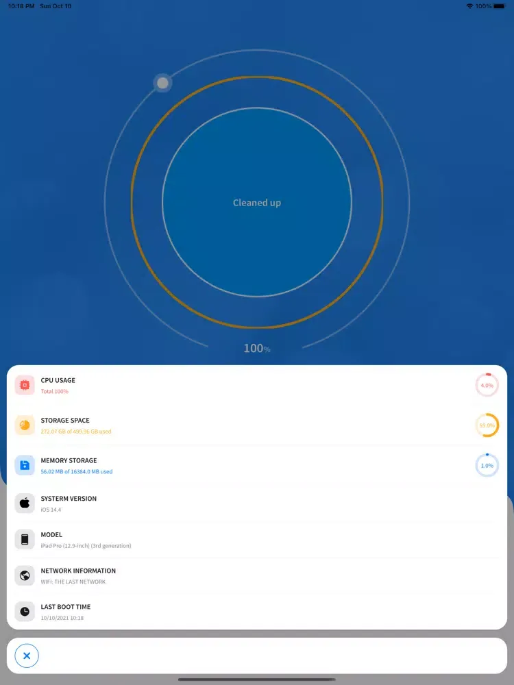 Phone Cleaner Smart Clean iPad 应用截图