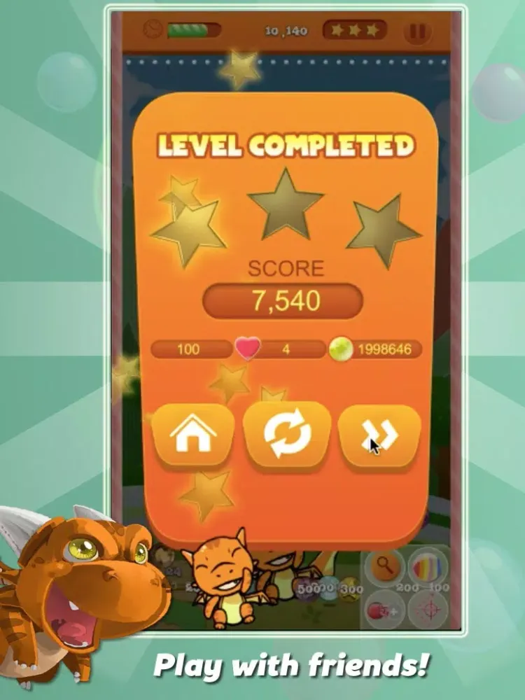 Dragon Puzzle Bobble Shooter iPad  سکرین شاٹس