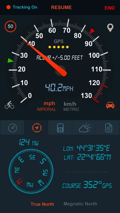 Speedometer GPS - TM 2 Screenshots