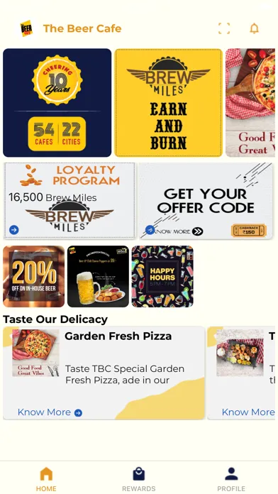 تصاویر The Beer Cafe App