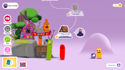 Capturas de tela do Login Access: DragonBox Skole