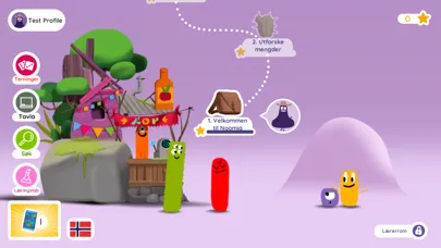 Zrzuty ekranu Login Access: DragonBox Skole
