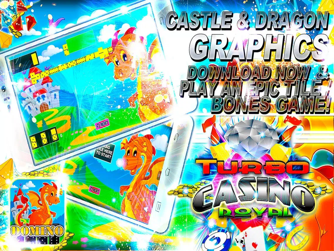تصاویر Dragon Domino Mega Castle Empire - Free Casino Dominoes PRO HD Vegas Edition iPad 