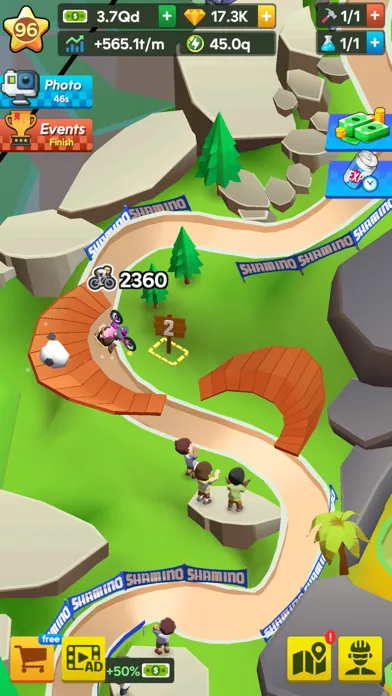 Mountain Bike Park-Tycoon Game Screenshots