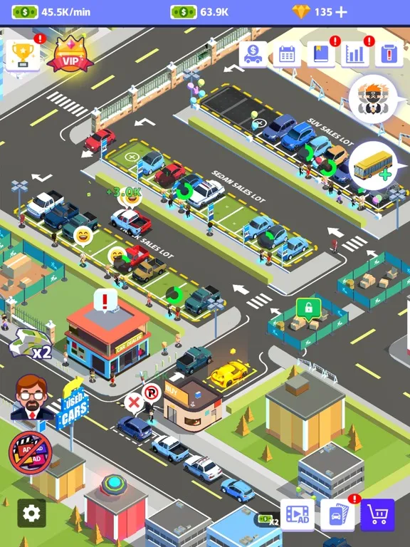 Screenshot di Used Cars Dealer Tycoon iPad 