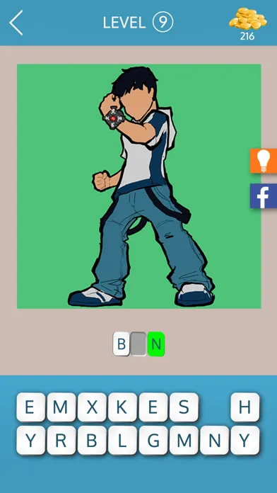 Tangkapan layar Cartoon Quiz - Guess the Character