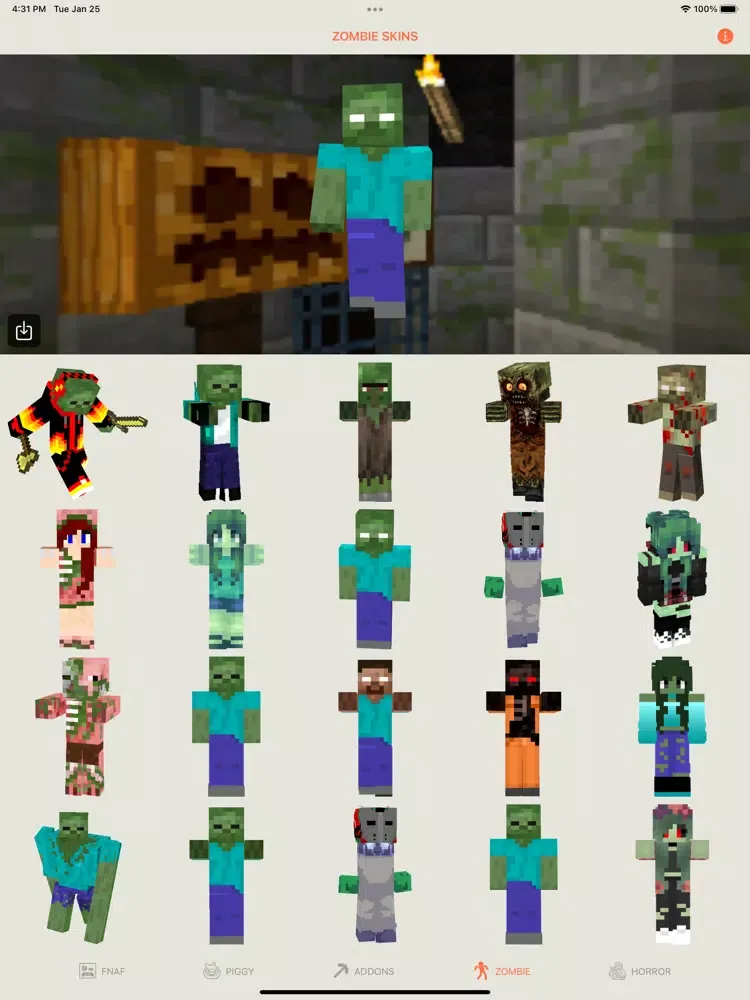 Скриншоты FNAF HORROR FOR MINECRAFT MCPE iPad 