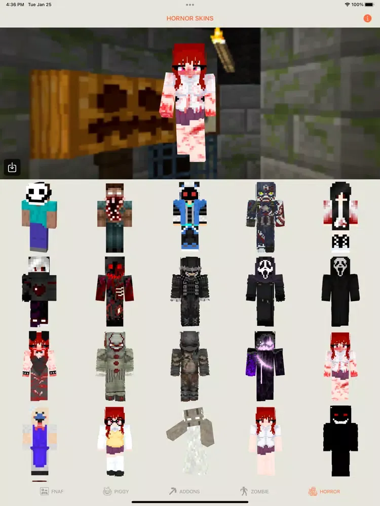 Скриншоты FNAF HORROR FOR MINECRAFT MCPE iPad 