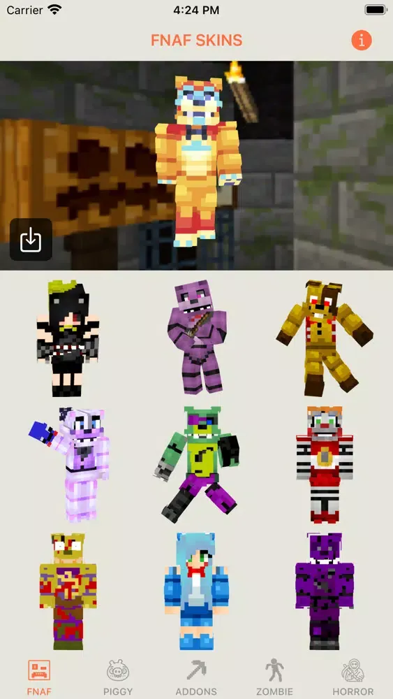 Скриншоты FNAF HORROR FOR MINECRAFT MCPE