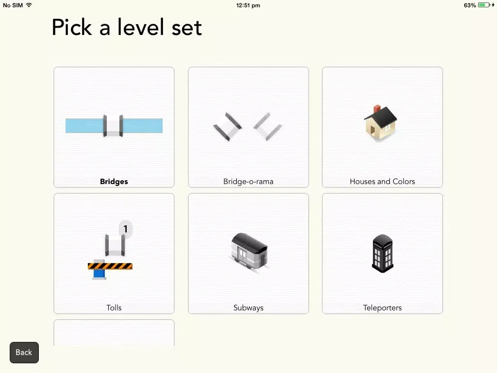 Capturas de pantalla de Cross the Bridge HD iPad 