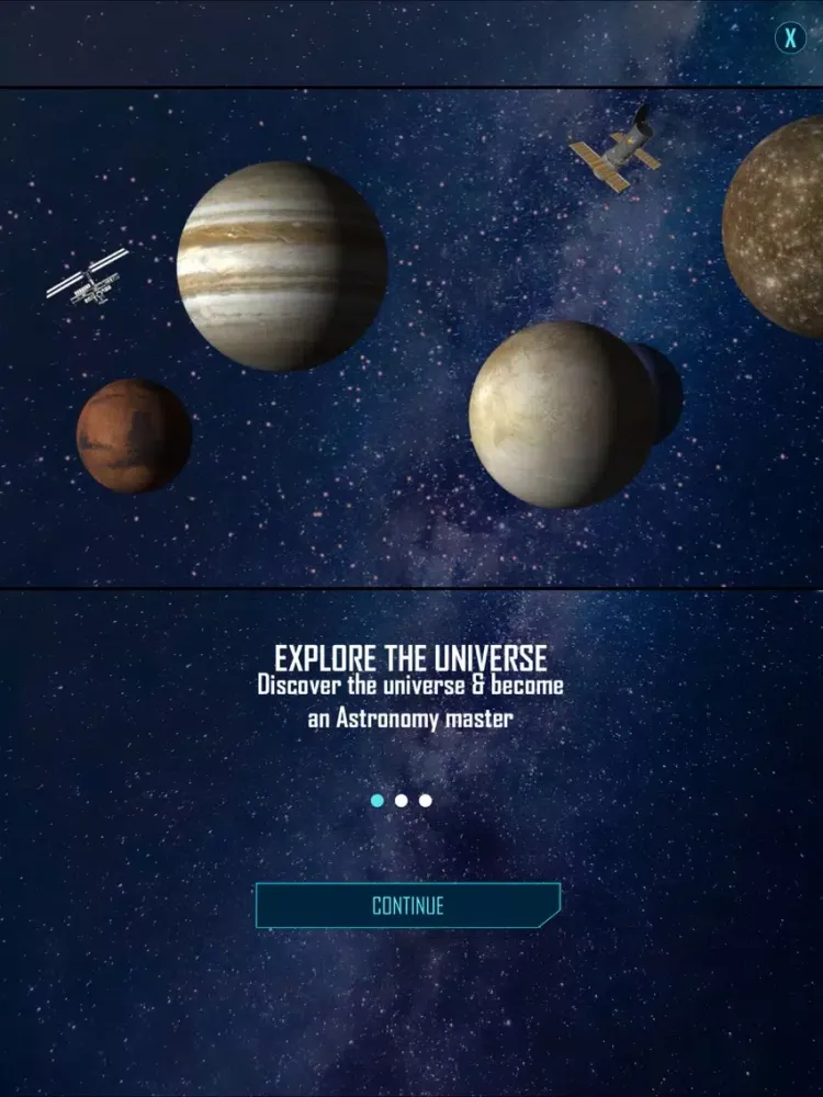 ภาพหน้าจอของ Star Gazer+ iPad 
