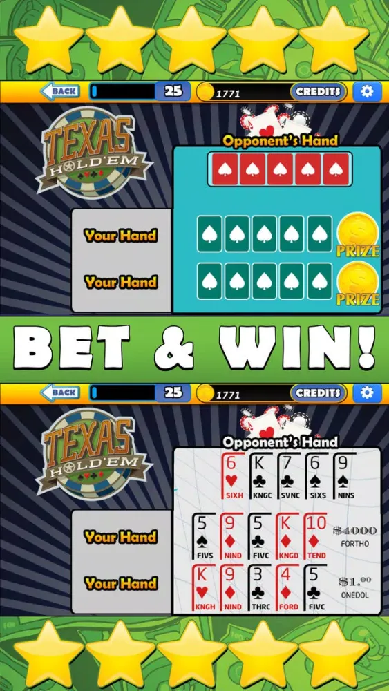 Zrzuty ekranu ```Las Vegas``` Scratchers : Free Scratch-offs Lottery Game