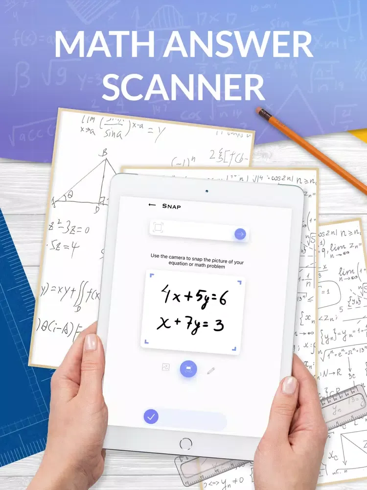 Tangkapan layar Math Answer Scanner+ iPad 