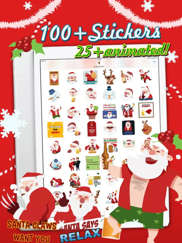 Shocking Santa Free - Santa Claus Gone Bad iPad  स्क्रीनशॉट