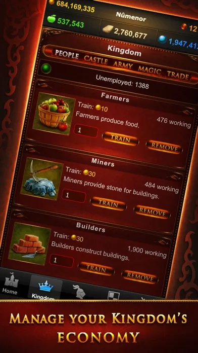 Tangkapan skrin Dragon Lords