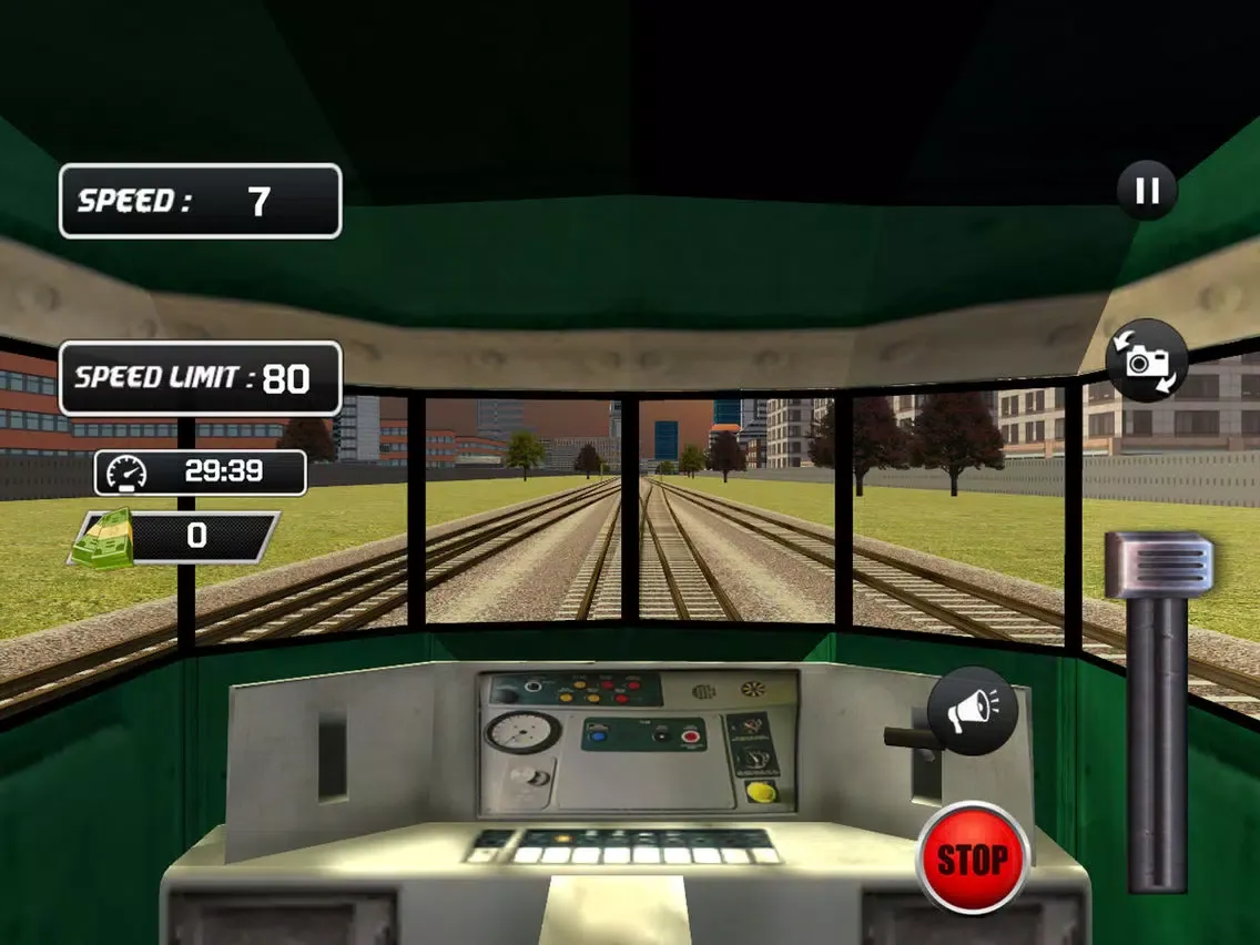 Captures d'écran de Indian City Train Drive 3D iPad 